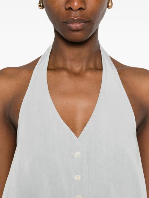 Eleh V-neck blouse - Blue