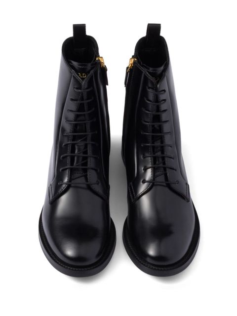 Prada leather boots - Black