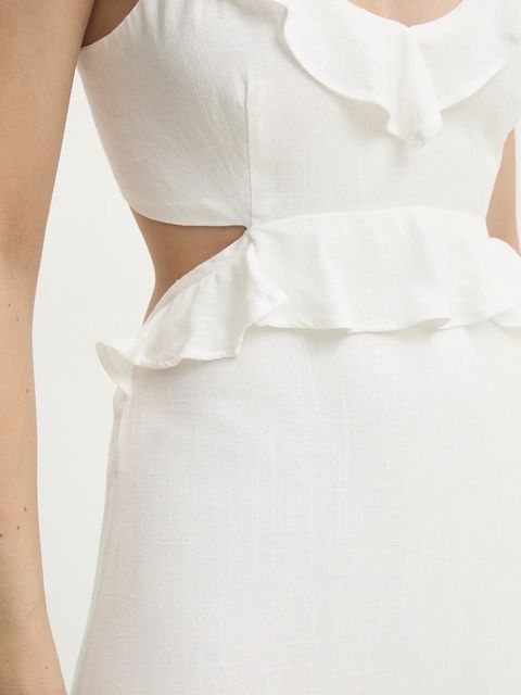 Answear.LAB sukienka z lnem