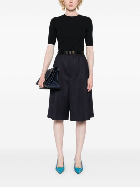 Valentino Garavani Toile Iconographe-pattern top - Blue - zdjęcie produktu nr 2