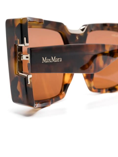 Max Mara Eyewear square-frame sunglasses - Brown