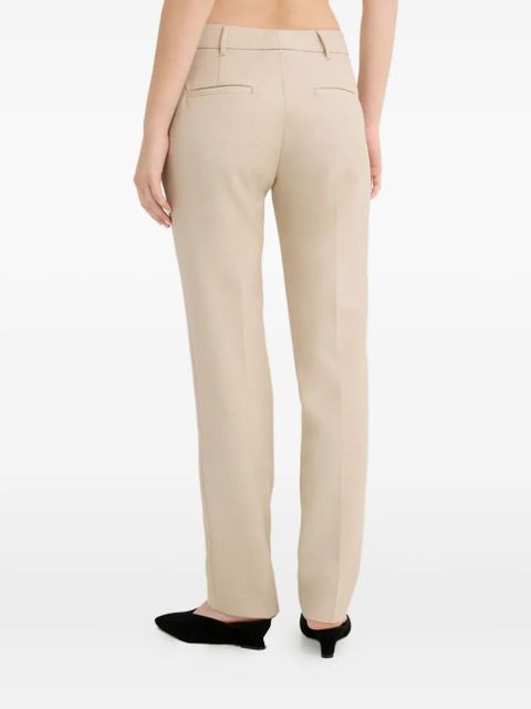 Gabriela Hearst Francisco front-pleat trousers - Neutrals