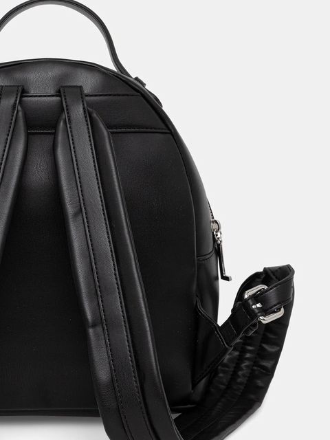 Love Moschino plecak damski kolor czarny mały gładki JC4344PP0NKA000B