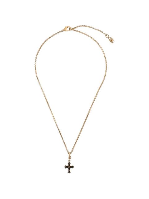 Dolce & Gabbana cross-pendant necklace - Gold - zdjęcie produktu nr 1