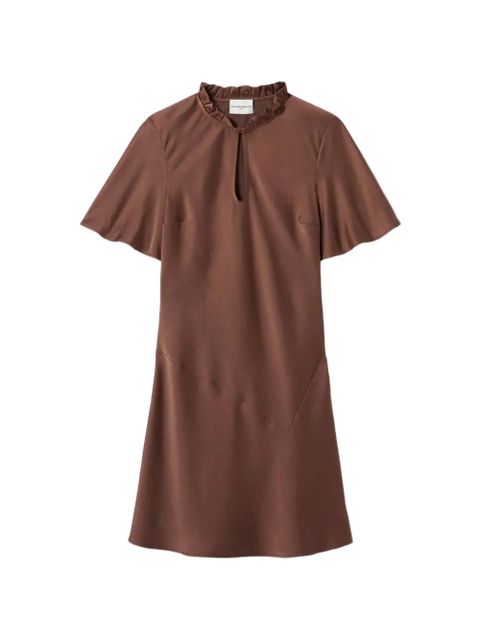 Claudie Pierlot keyhole-detail mini dress - Brown - zdjęcie produktu nr 1