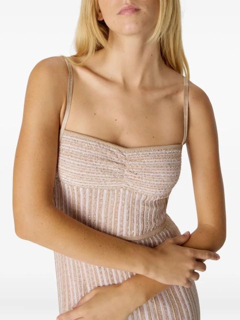 Missoni metallic-threading maxi dress - Neutrals