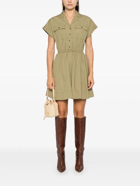 Tory Burch poplin shirt dress - Green - zdjęcie produktu nr 2
