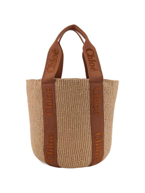 Chloé logo-straps bucket bag - Neutrals - zdjęcie produktu nr 2