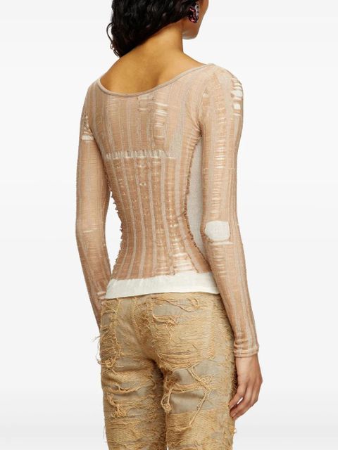 Diesel M-Calai top - Neutrals