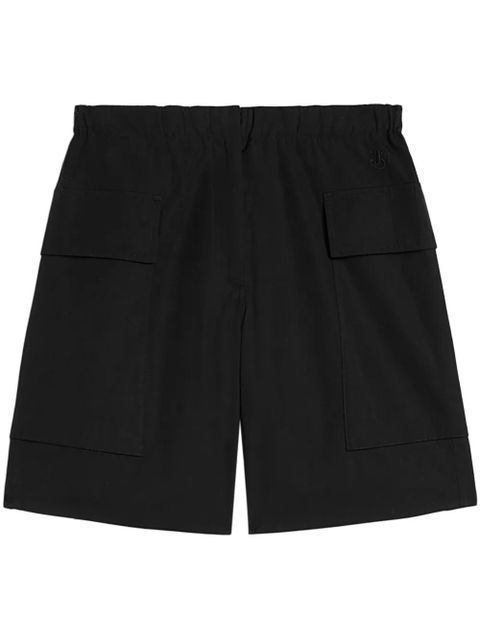 Jil Sander cotton shorts - Black - zdjęcie produktu nr 1
