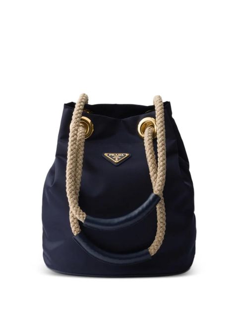 Prada small Mariner bucket bag - Blue - zdjęcie produktu nr 1
