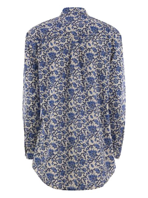 MC2 Saint Barth brigitte floral shirt - Neutrals
