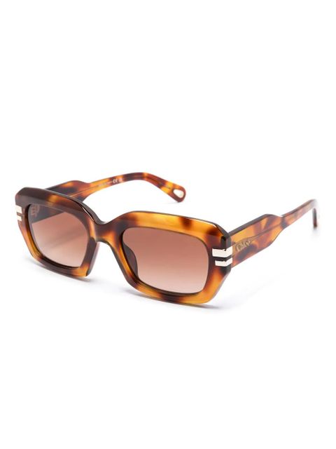 Chloé Eyewear CH0256S sunglasses - Brown - zdjęcie produktu nr 2