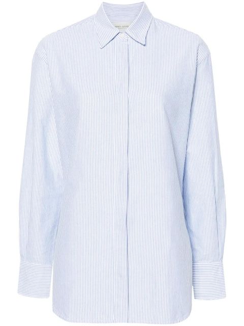 Golden Goose Oxford striped shirt - Blue - zdjęcie produktu nr 1