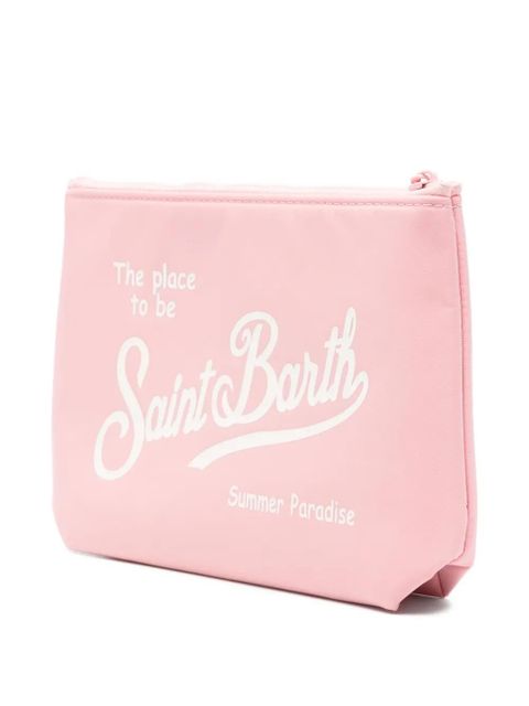 MC2 Saint Barth Aline zip clutch bag - Pink