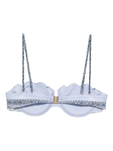 ZIMMERMANN Wanderlust bikini top - Blue - zdjęcie produktu nr 2