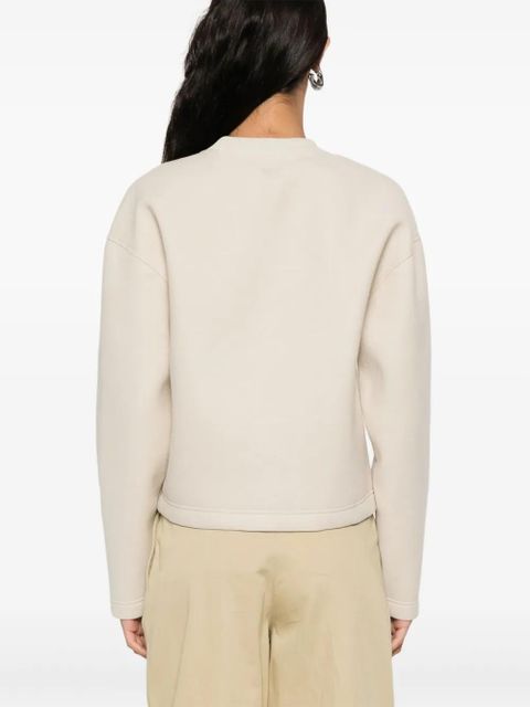 AMI Paris crew-neck sweater - Neutrals
