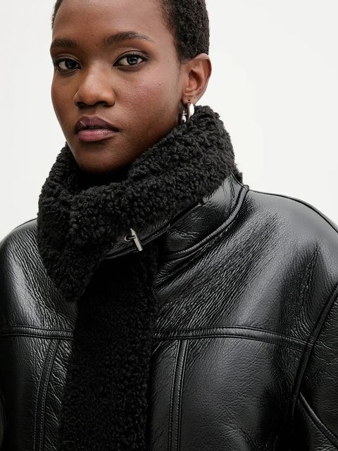 Iceberg płaszcz kolor czarny NZ30 6815 - zdjęcie produktu nr 2