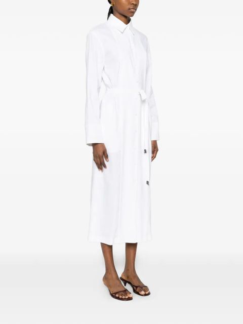 Max Mara belted midi dress - White - zdjęcie produktu nr 2