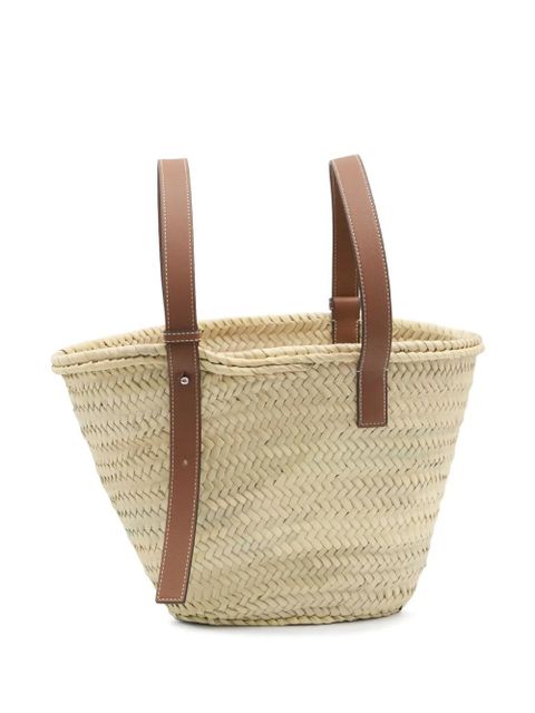 LOEWE logo-embossed tote bag - Neutrals