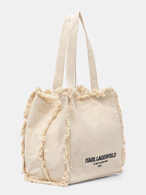 Karl Lagerfeld torebka tote damska bawełniana K/RSG - zdjęcie produktu nr 1