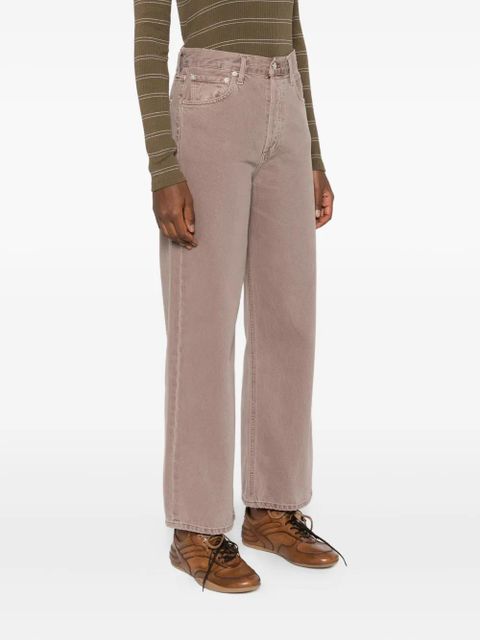 AGOLDE button-fly denim jeans - Neutrals