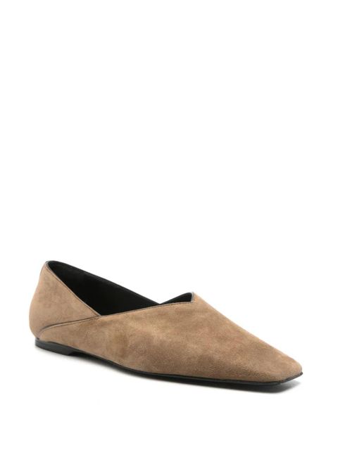 TOTEME suede ballet flats - Brown - zdjęcie produktu nr 2