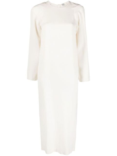 TOTEME slouched maxi dress - Neutrals