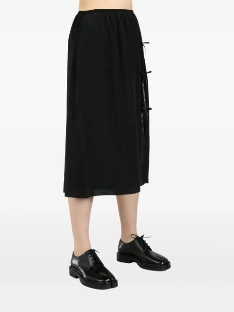 Simone Rocha bow-embellished skirt - Black