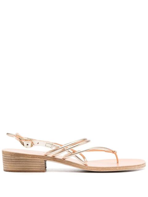 Ancient Greek Sandals Cycladic 35mm heeled sandals - Gold - zdjęcie produktu nr 1