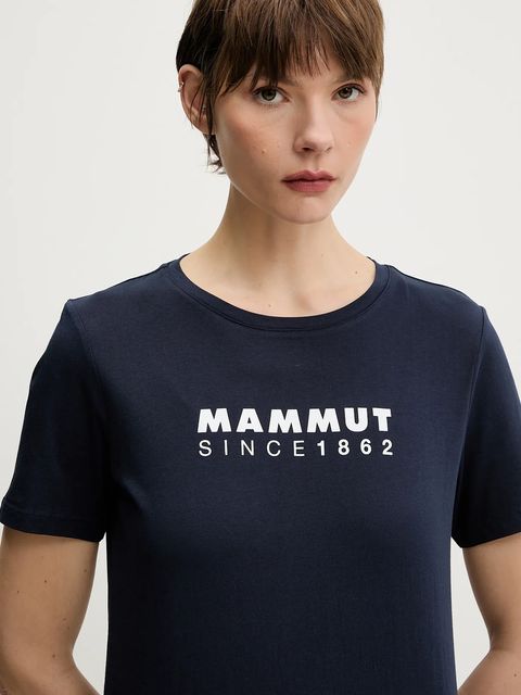 Mammut t-shirt sportowy damski kolor granatowy 1017-03903