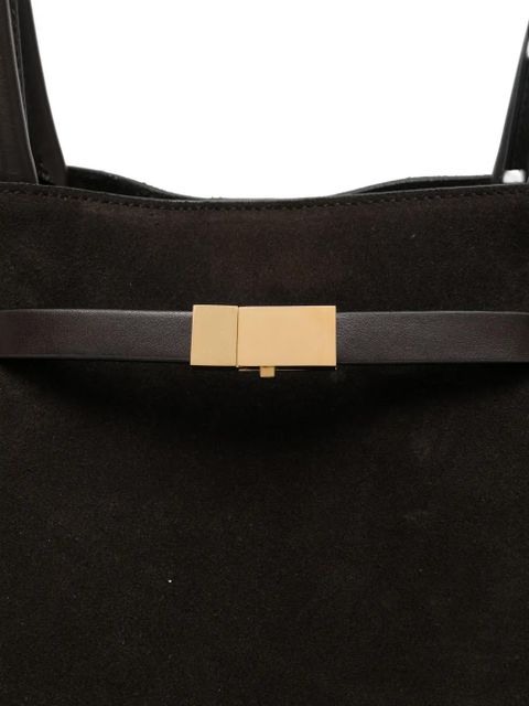 DeMellier New York suede shoulder bag - Brown