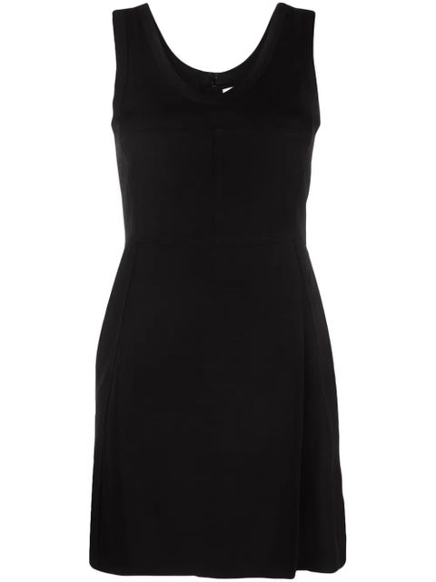 Jil Sander sleeveless A-line minidress - Black - zdjęcie produktu nr 1