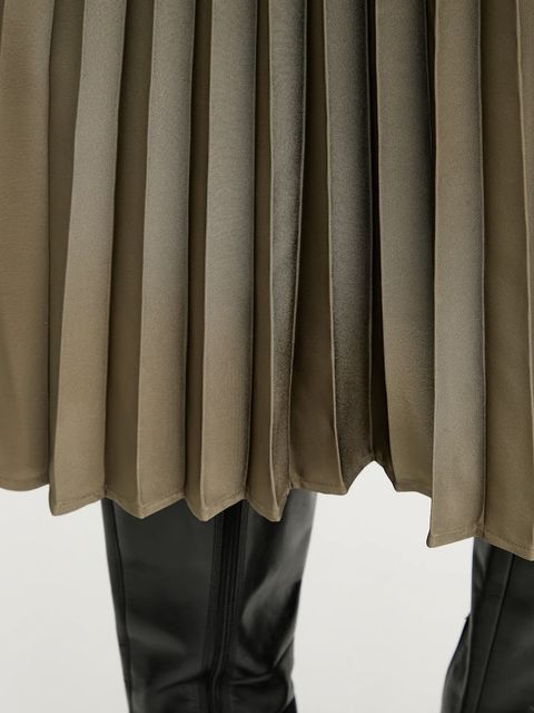 Marc O'Polo spódnica kolor zielony midi rozkloszowana 5000007059