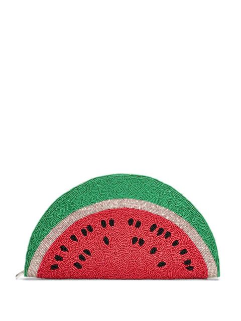 Simon Miller Lune beaded clutch bag - Red - zdjęcie produktu nr 1