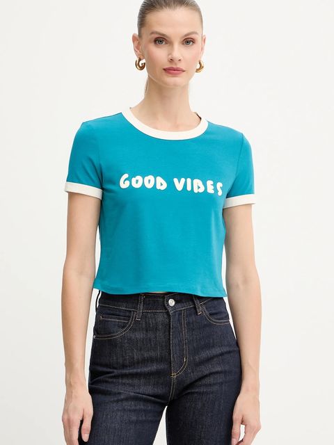 MAX&Co. t-shirt damski kolor zielony 2528946012200 - zdjęcie produktu nr 1