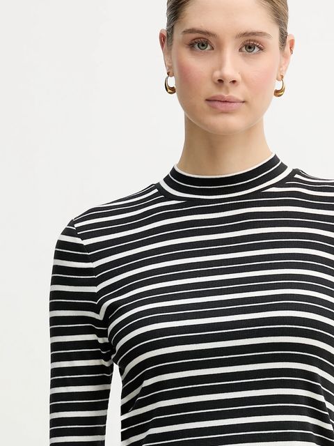 Tommy Hilfiger t-shirt damski kolor czarny WW0WW47815