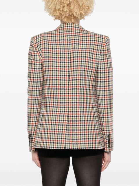 Chloé checked tailored blazer - Neutrals