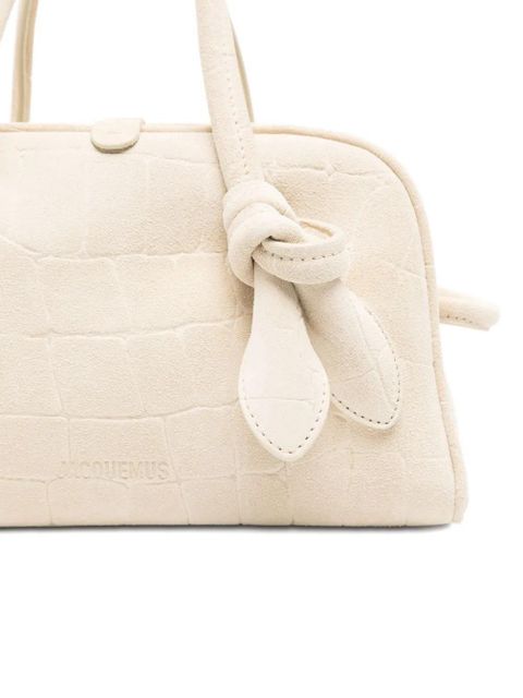 Jacquemus small Turismo tote bag - Neutrals
