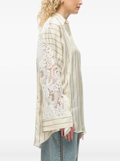 3.1 Phillip Lim striped shirt - White