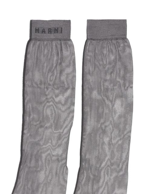 Marni sheer socks - Grey