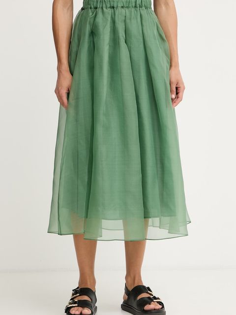 Weekend Max Mara spódnica jedwabna VISINO - zdjęcie produktu nr 1