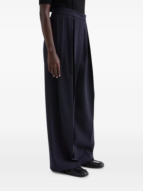 Jil Sander pleated tailored trousers - Blue