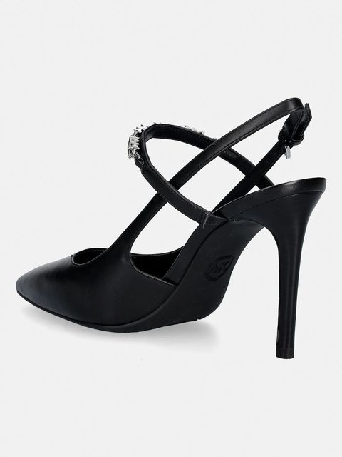 MICHAEL Michael Kors szpilki skórzane Dina Flex High Sling Pump