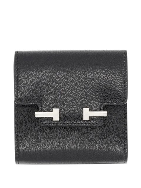 TOM FORD Aube E/W t-bar flap wallet - Black - zdjęcie produktu nr 1