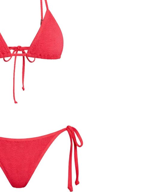Bond-eye Luana triangle bikini top - Red - zdjęcie produktu nr 2