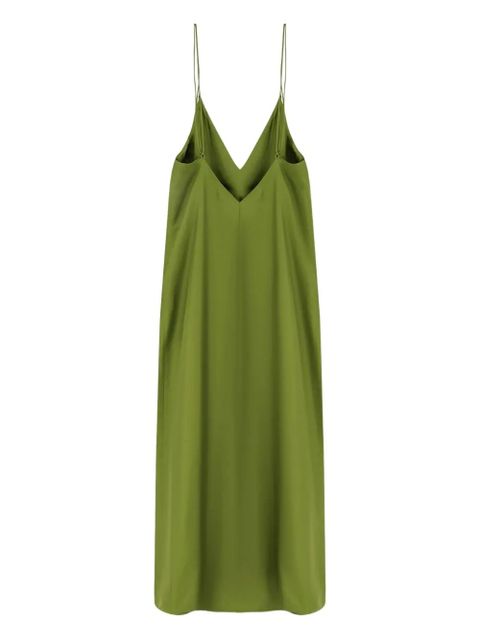 Róhe open-back silk dress - Green