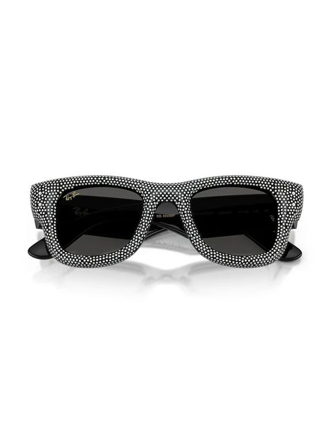 Ray-Ban okulary przeciwsłoneczne kolor srebrny 0RB4940BP - zdjęcie produktu nr 2