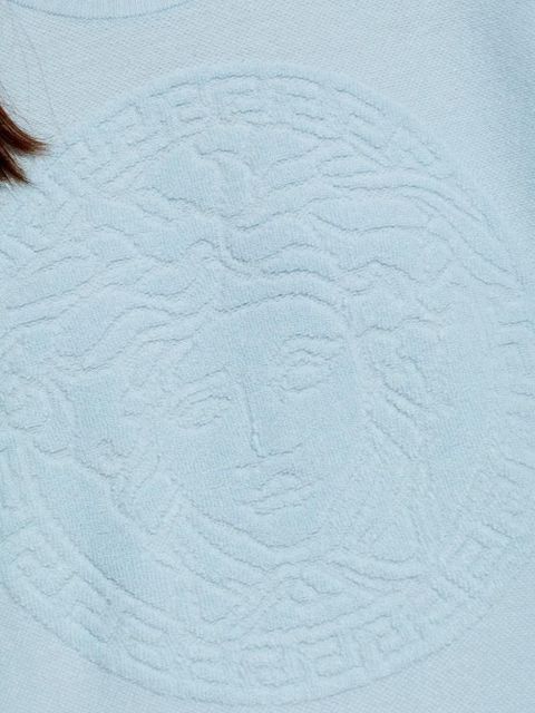 Versace Medusa-motif sweater - Blue