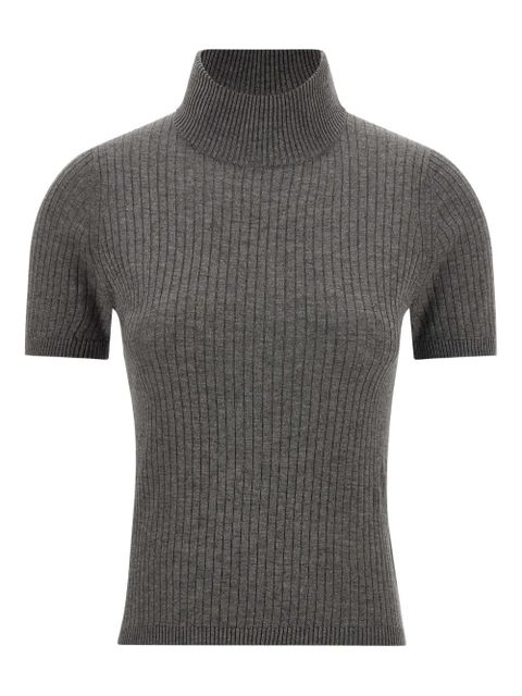 Max Mara Janagy ribbed high-neck sweater - Grey - zdjęcie produktu nr 1